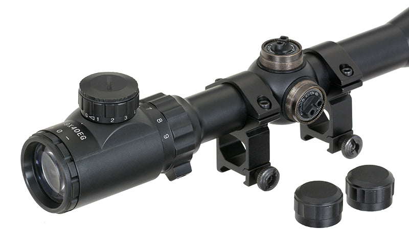 3-9x40E Riffel Sigte - Black