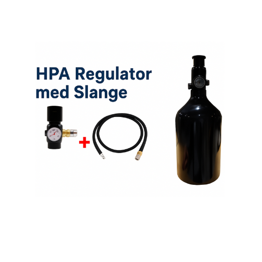 HPA Lufttank + Regulator og 40" Slange