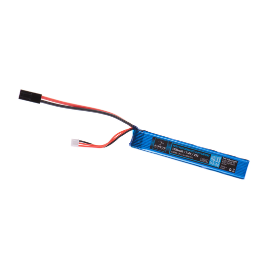 Nimrod LiPo 7.4V 1300mAh 25C Stock Tube Type