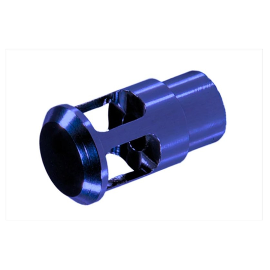 Unicorn Airsoft CNC Power Nozzle Valve (Super Low) – Aluminium, Blå – til Tokyo Marui MWS GBBR