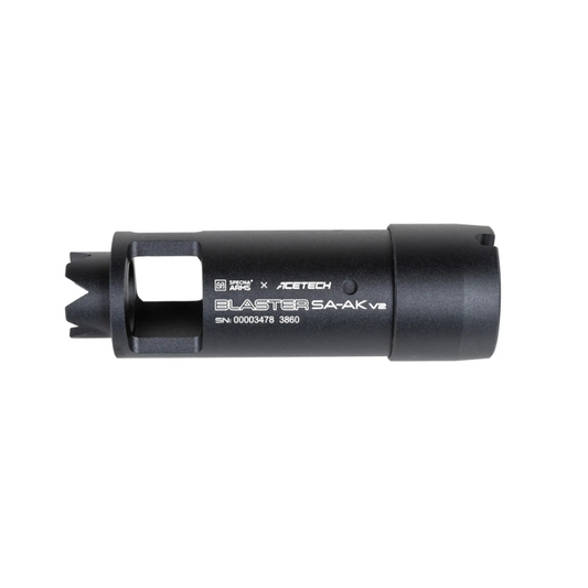Tracer Specna Arms x AceTech Blaster SA-AK v2 suppressor Black