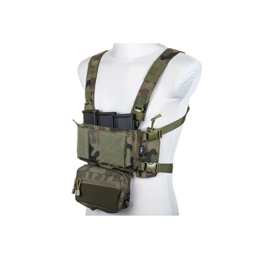 Specna Arms Tactical Adaptive Chest Rig Vest V2 Pattern 93 Forest Panther