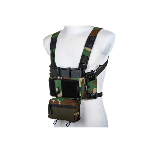 Specna Arms Tactical Adaptive V2 Woodland Chest Rig Vest
