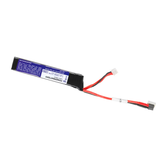 LiPo 11.1V 1100mAh 20C Stock Tube Battery – Mini T-Plug