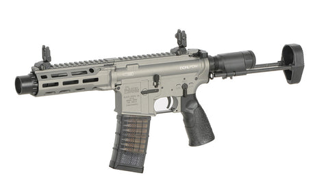 Daniel Defense DDM4 PDW SBR Eshooter ETU Airsoft Riffel – Silver/Grey