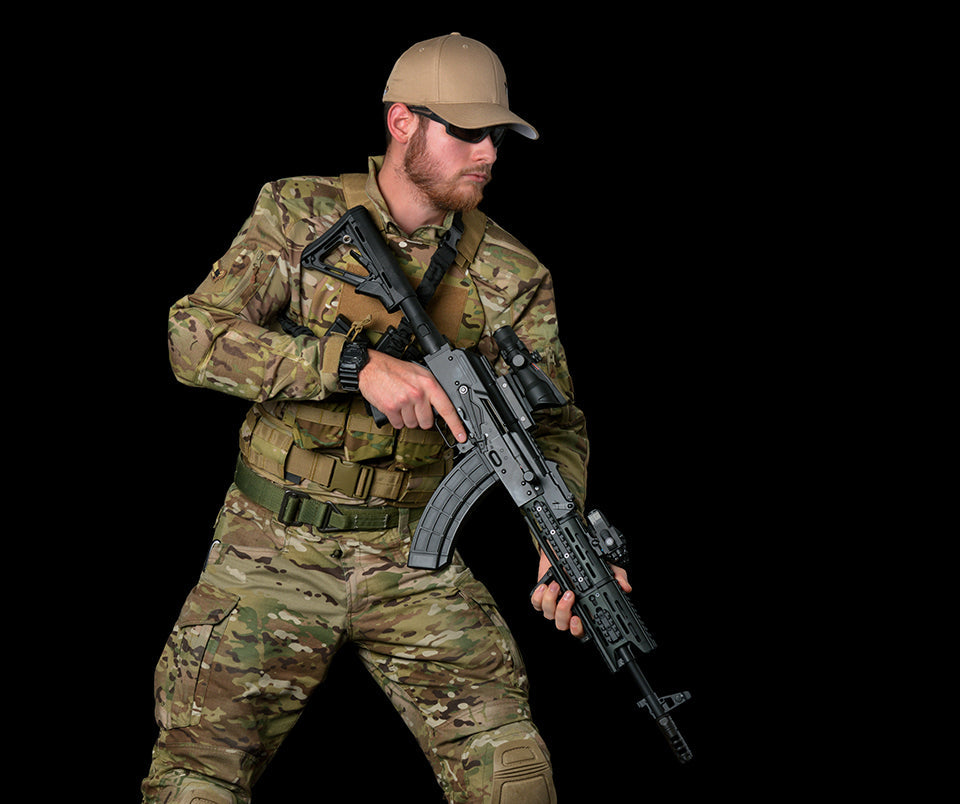 Enhanced Pistol Grip til AEG AK47/AKM/AK74/RPK Sort CYMA
