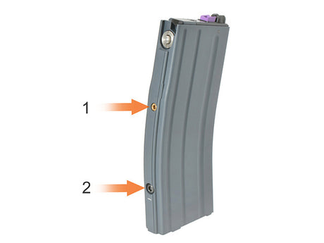 CGS Green Gas / HPA AR15 Magasin til CGS og MWS GBBR