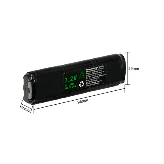 BATTERI NiMH 7,2V 750mAh