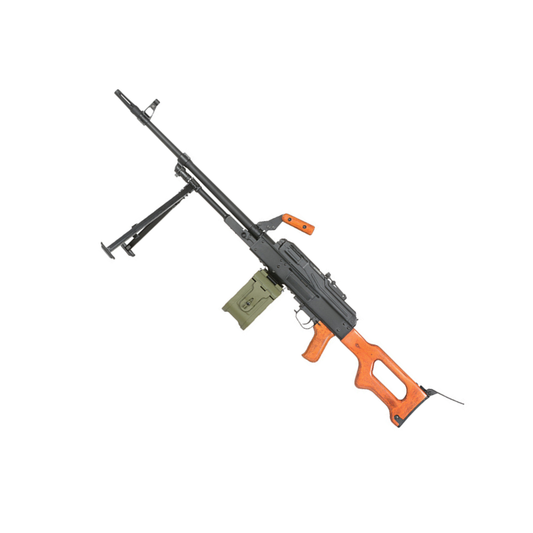 PKM Machinegun - Real Wood