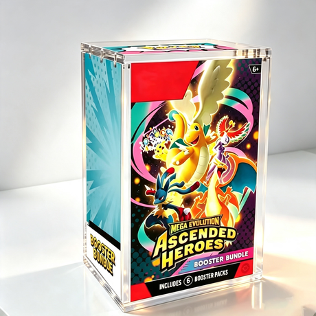 Akryl Displayboks til Pokémon Booster Bundle - 5 mm med Magnetlukning