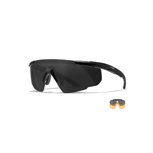 SABER ADVANCED Glas: Grå/Lys Orange Stel: Mat Sort