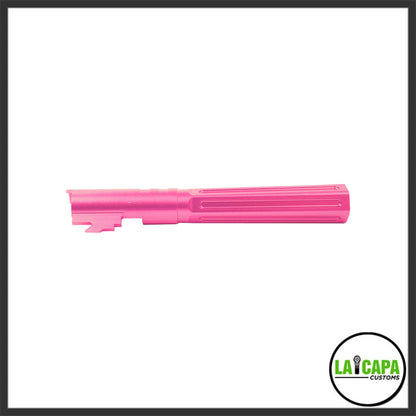 LA Capa Customs 5.1 Aluminum “HEXCUT” Outer Barrel Til Hi Capa