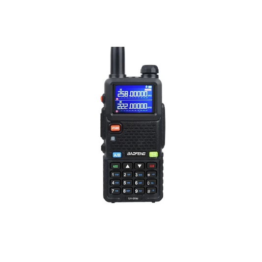 Radio Baofeng UV-5RM , tri-band, USB-C (VHF,UHF)