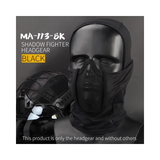 Shadow Balaclava med Steel Half Fighter Face Mask – Multicam