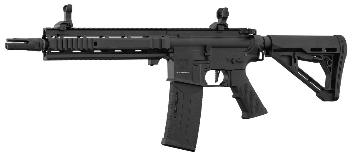 L119A2 Lancer Tactical GEN4 Full Metal Black AEG Airsoft Replica