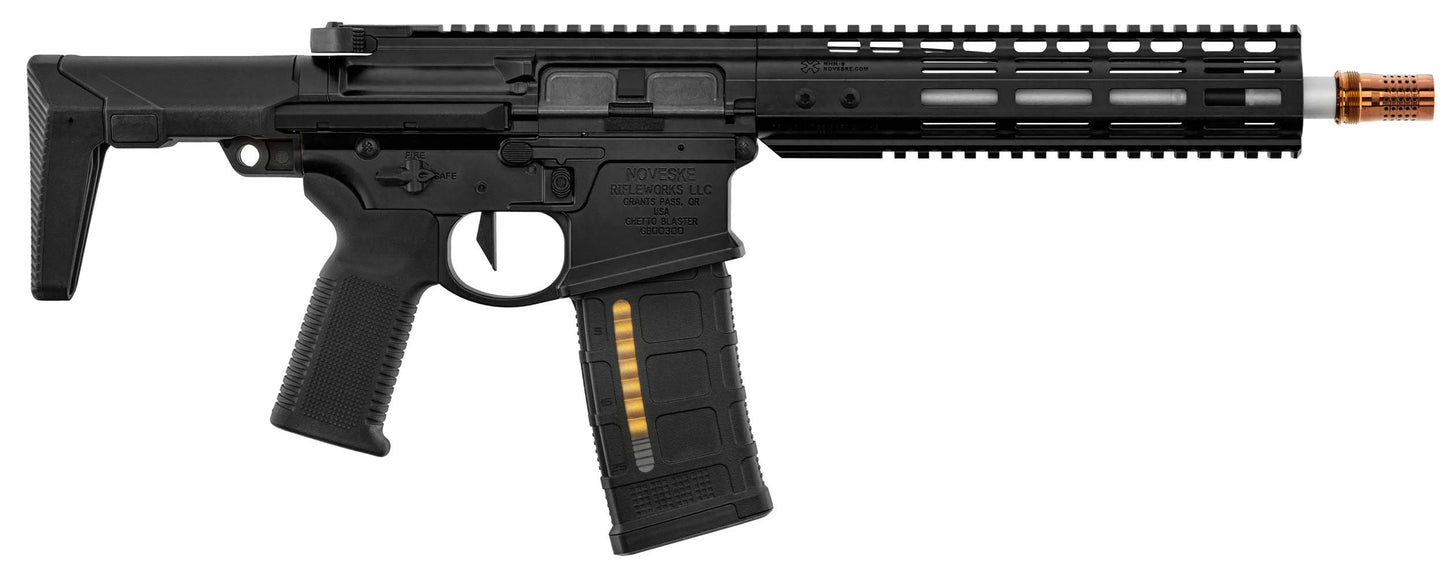 GBBR MWS Ghetto Blaster Noveske 9" Sort