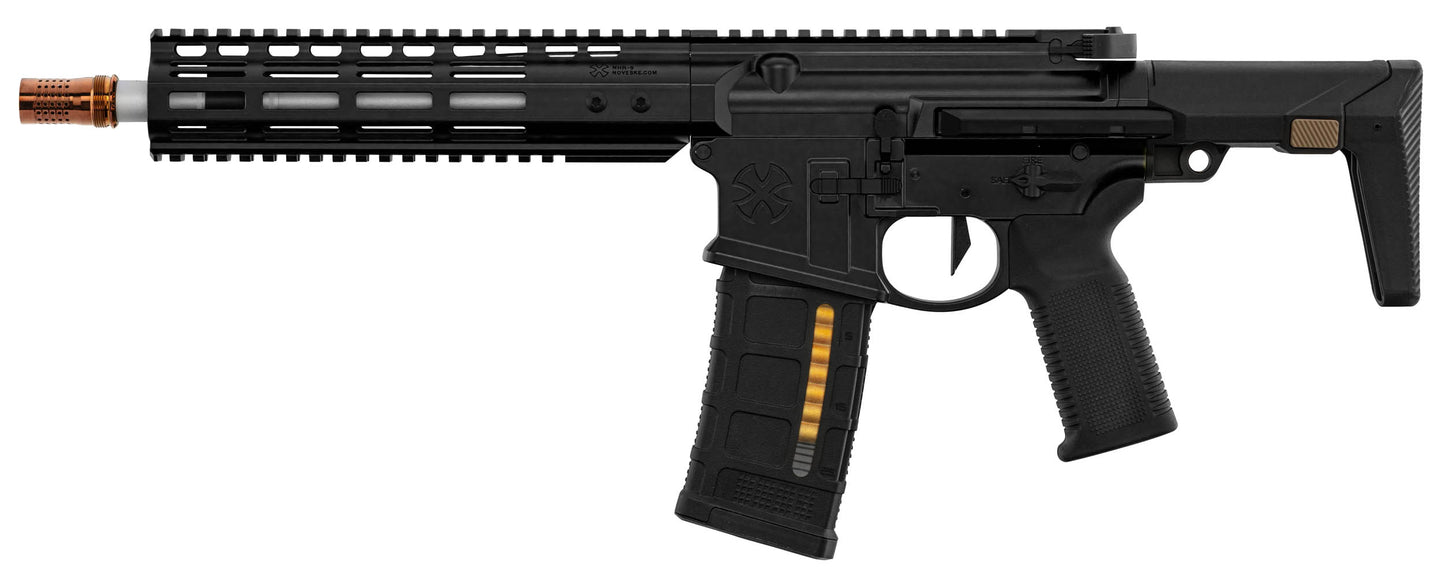 GBBR MWS Ghetto Blaster Noveske 9" Sort