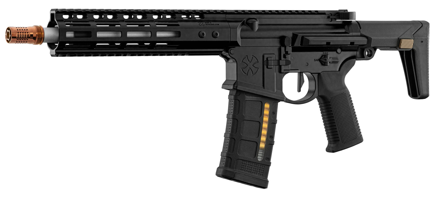 GBBR MWS Ghetto Blaster Noveske 9" Sort