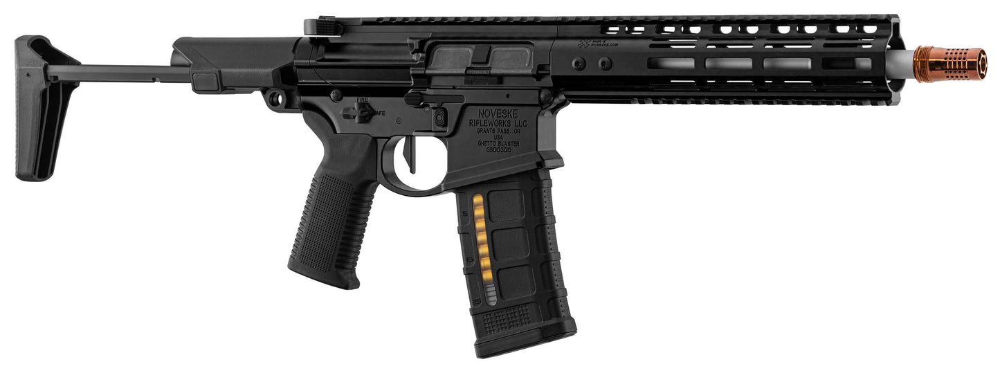 GBBR MWS Ghetto Blaster Noveske 9" Sort
