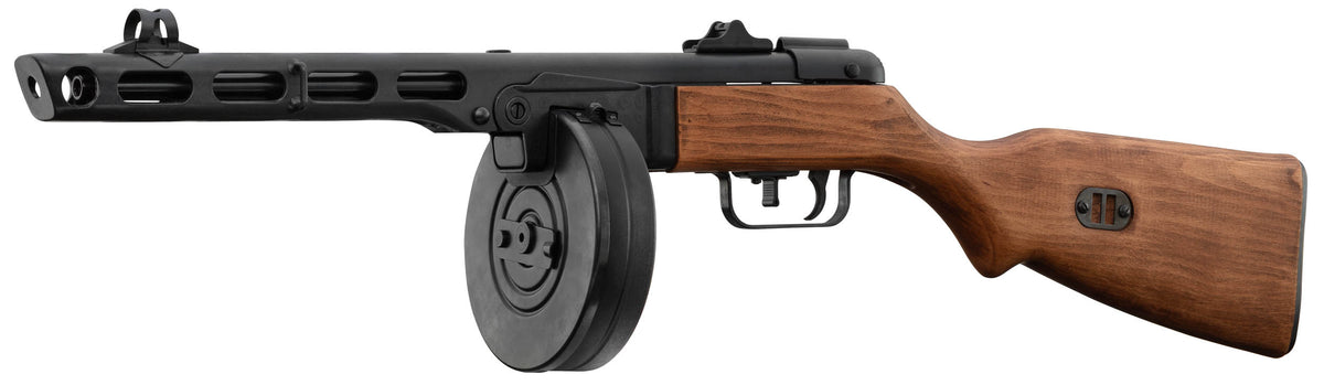 VFC PPSh-41 GBBR Airsoft SMG med tromlemagasin - Træ/Metal