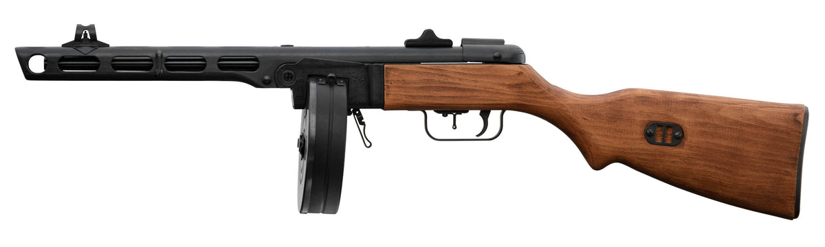 VFC PPSh-41 GBBR Airsoft SMG med tromlemagasin - Træ/Metal