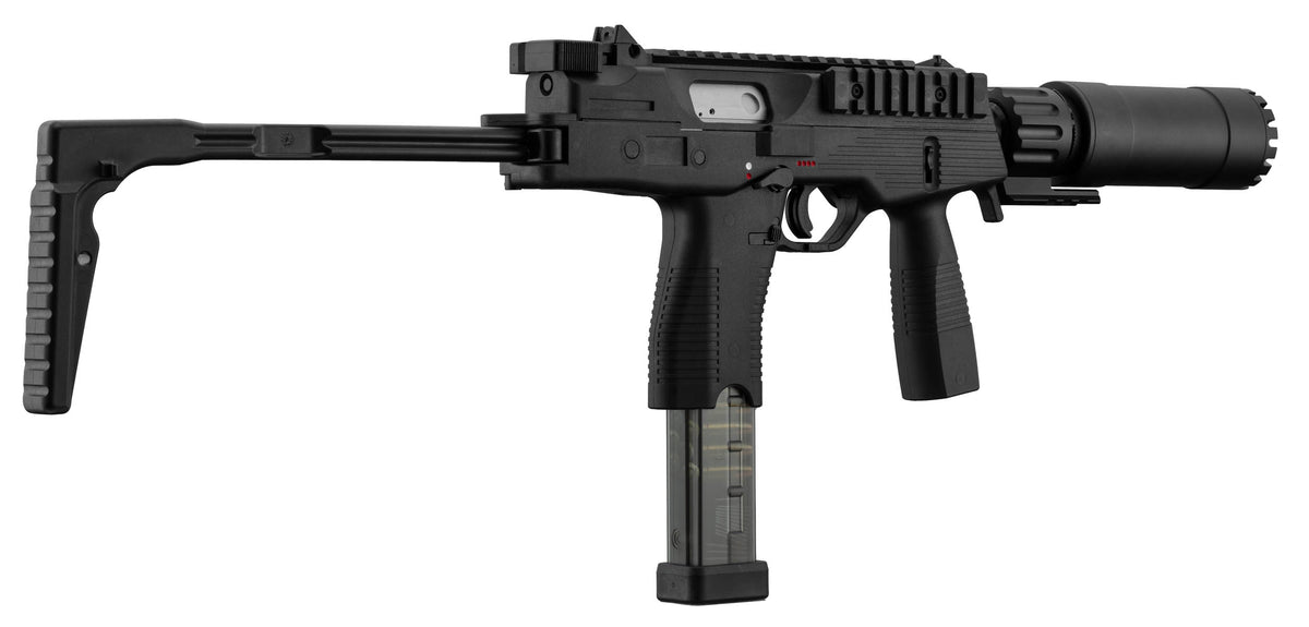 Maruyama MP-IX GBB Airsoft SMG med QD lyddæmper - Sort