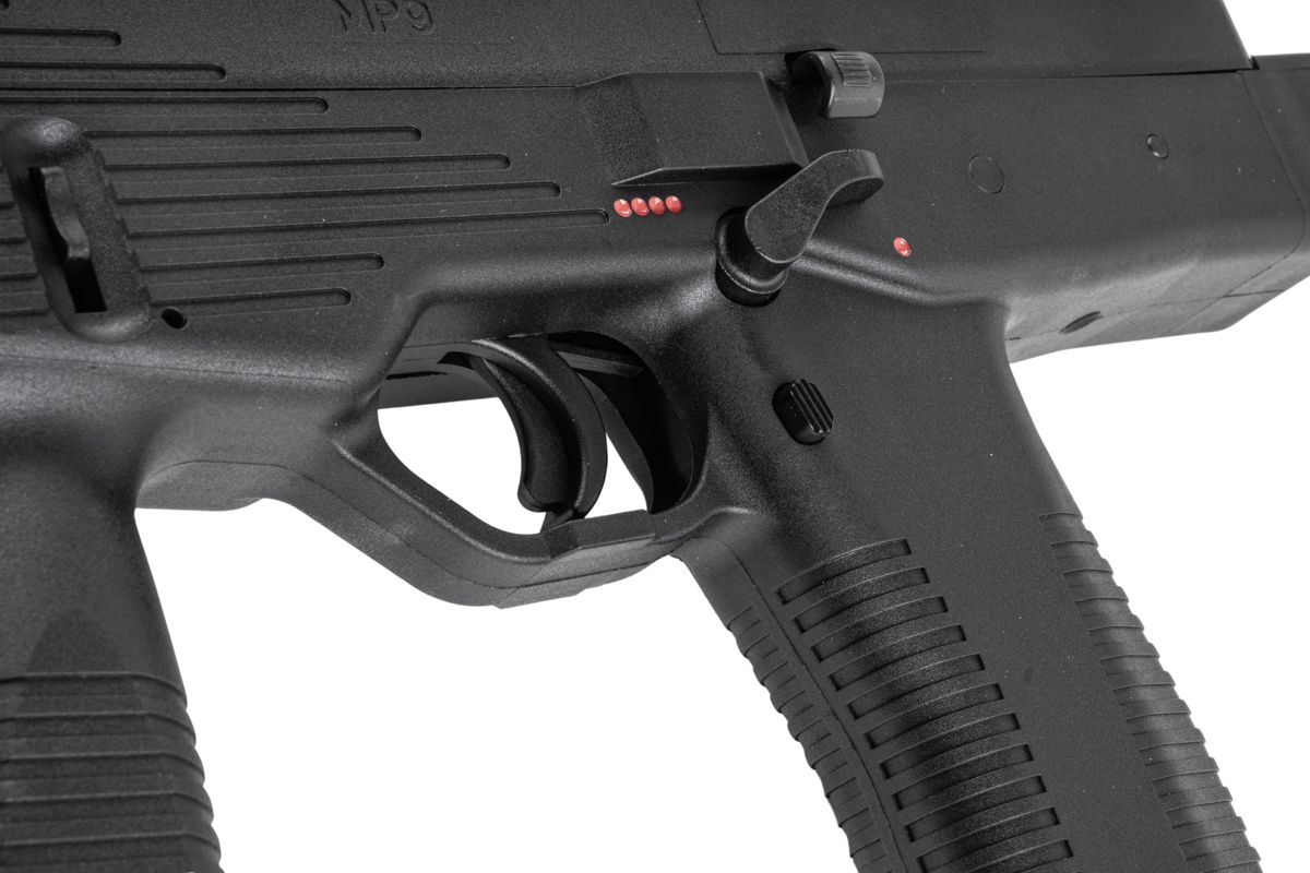 Maruyama MP-IX GBB Airsoft SMG med QD lyddæmper - Sort