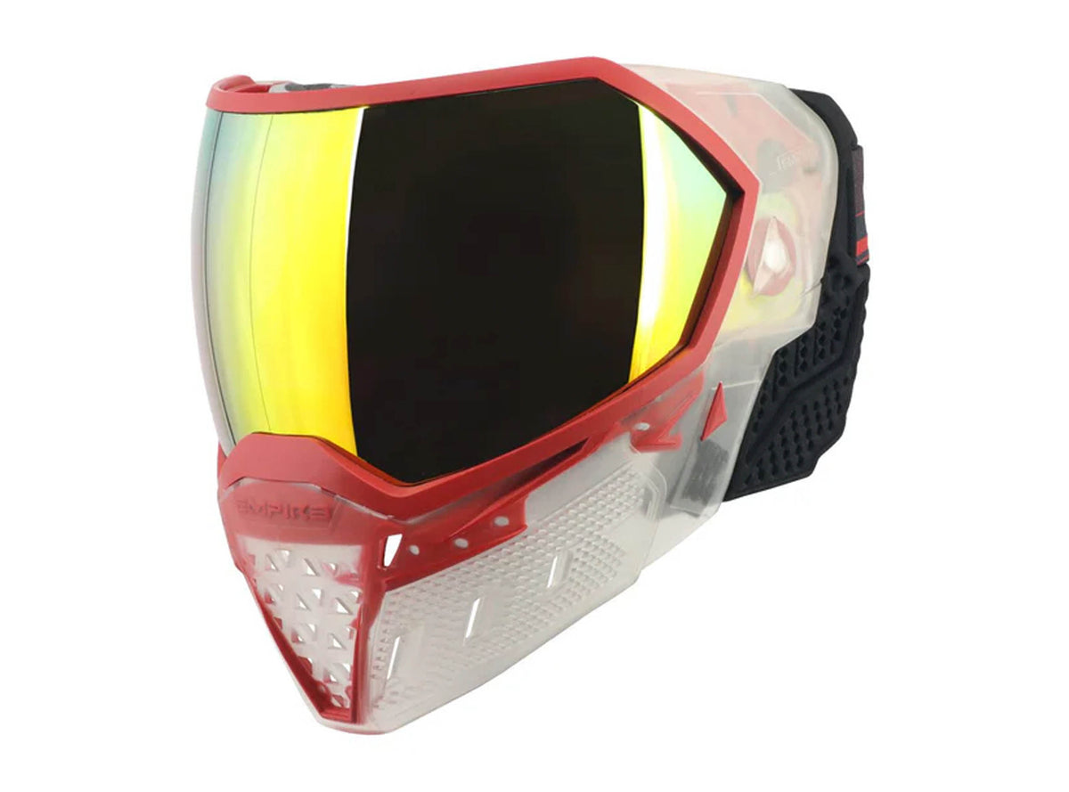 Empire EVS Crystal SE Paintball Maske Clear/Red – Fire Mirror Linse