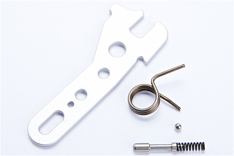 G&P Letvægts Flat Trigger Box — Drop-in CNC-aluminium til Tokyo Marui MWS