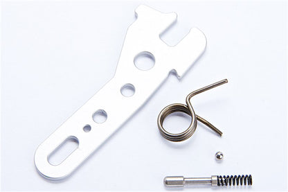 G&P Letvægts Flat Trigger Box — Drop-in CNC-aluminium til Tokyo Marui MWS