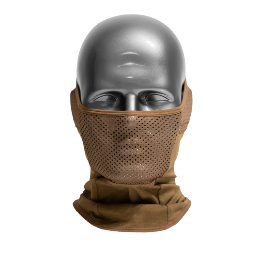 NB Tactical Neck Gaiter V3 Coyote Tan - Anbefalet til Ghost Mask