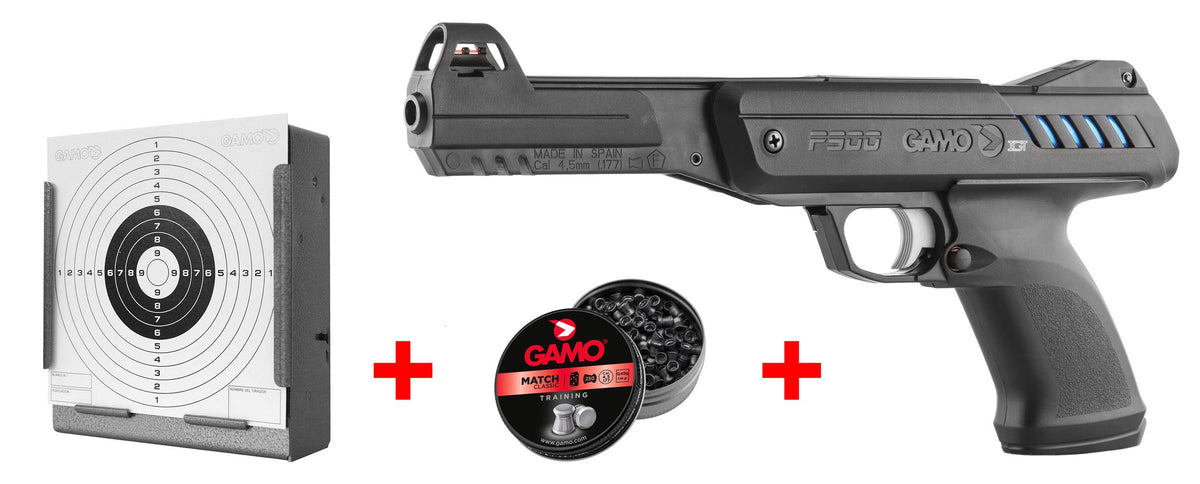 Gamo P-900 IGT Gunset luftpistol 4,5 mm – 2,55 J, sort