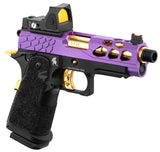Lancer Tactical Stryk Hi-Capa 4.3 Purple/Gold + RMR