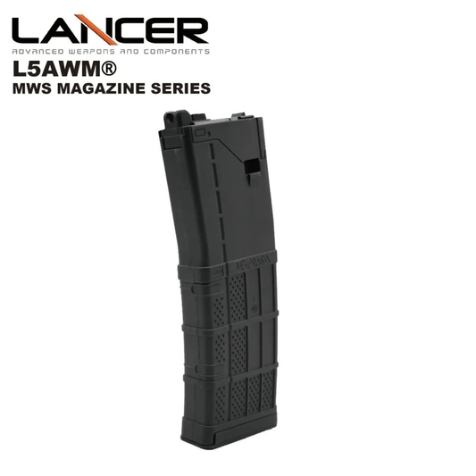 Lancer L5AWM V2 Gas Magasin til TM MWS 35 BBs - Sort