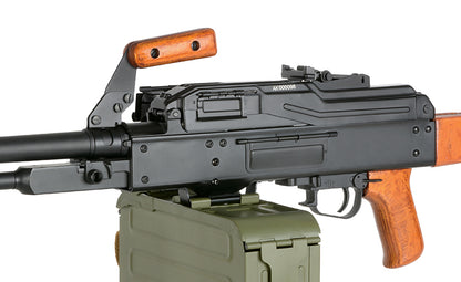 PKM Machinegun - Real Wood