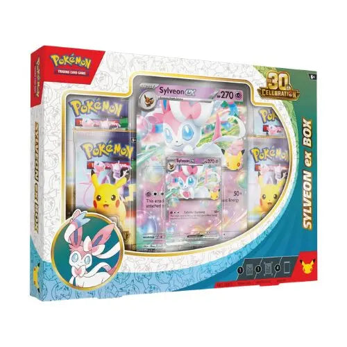 Pokémon TCG: 30th Celebration ex Box  Sylveon ex / Greninja ex Forudbestilling