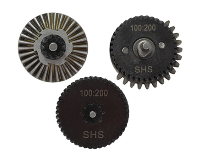 100:200 Helical Torque CNC Gear Set