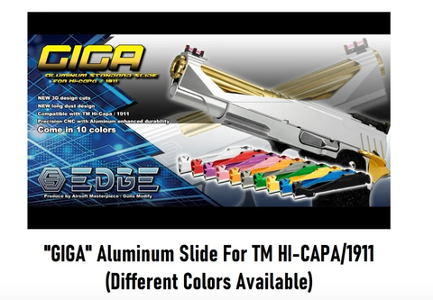 EDGE Custom GIGA Aluminum Slide For Hi-Capa 5.1