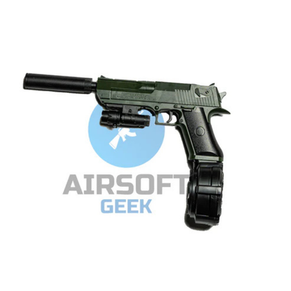Gelblaster Desert Eagle - Grøn