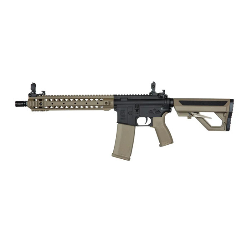 SA-E06-H Edge Heavy Ops Stock - Half-tan