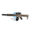 M4 Viper gel blaster tan og sort med fuldautomatisk skud | Airsoftgeek