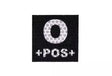 IR PATCH - O POS BLOOD TYPE