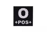 IR PATCH - O POS BLOOD TYPE