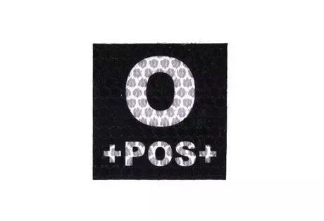 IR PATCH - O POS BLOOD TYPE