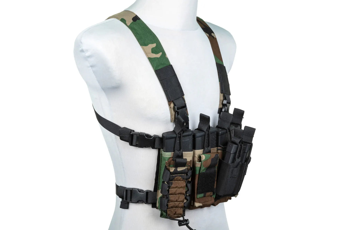 Specna Arms Tactical Adaptive Chest Rig Vest - Woodland