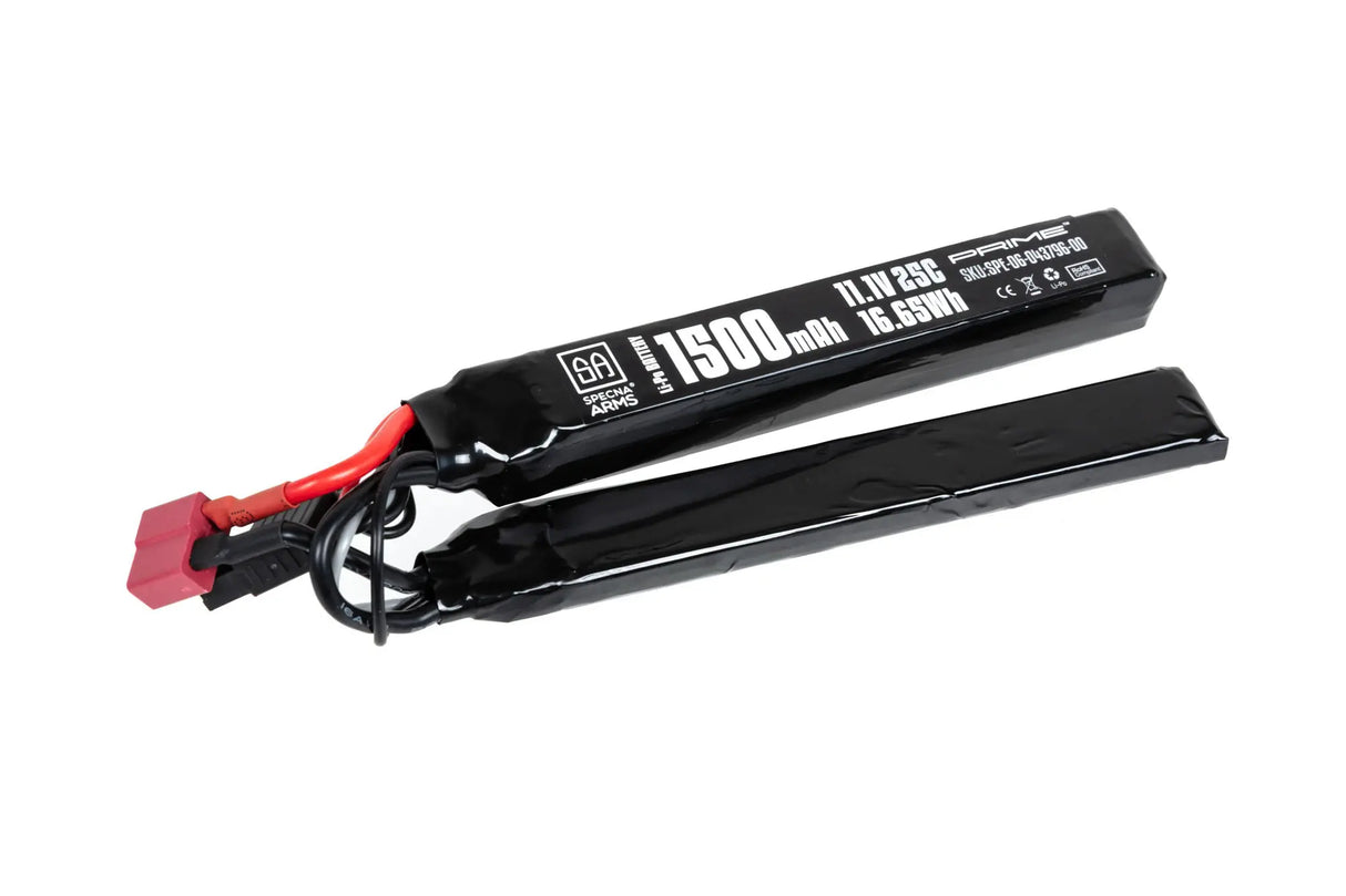 Battery Li-Po Specna Arms x Gens Ace 1500 mAh 25C 2+1 11.1V T-Deans G-Tech