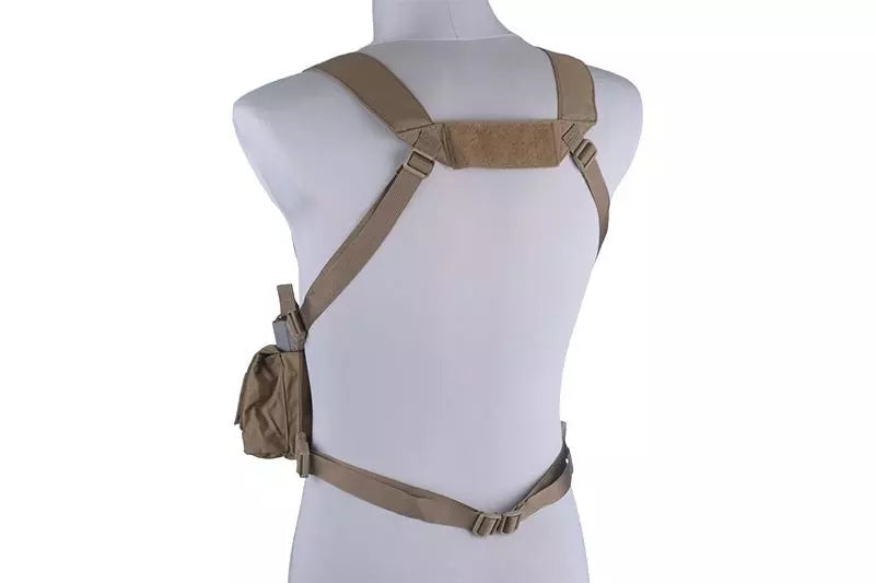 D3CR Chest Rig Tactical Vest - Tan
