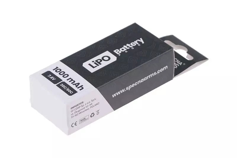 LiPo 7,4V 1000mAh 30/60C (PEQ) Battery