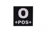 IR PATCH - O POS BLOOD TYPE