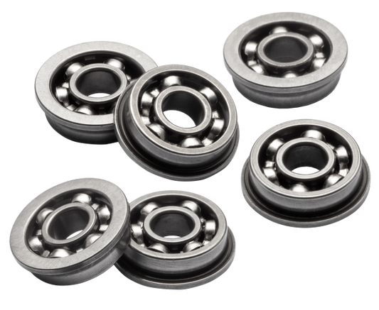 OPEN STEEL BEARINGS BUSHINGS 8 MM READY FOR EXTREME MECHANICAL STRESS